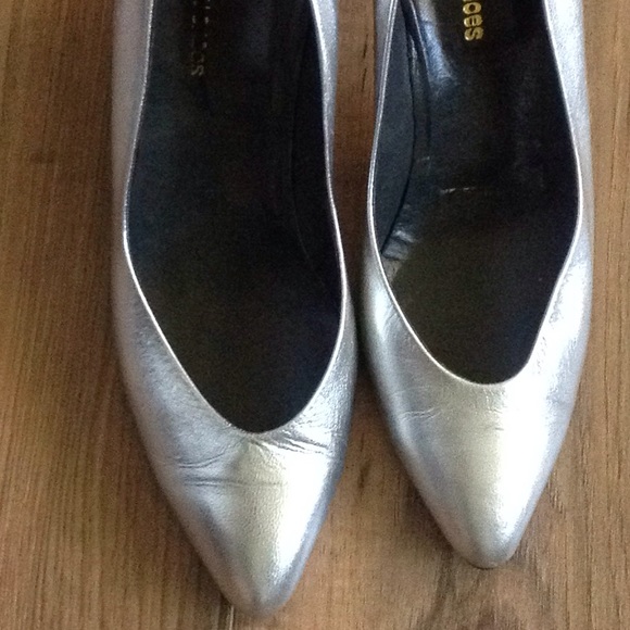 Silver leather Italian classic hills 8,5 - Picture 2 of 6